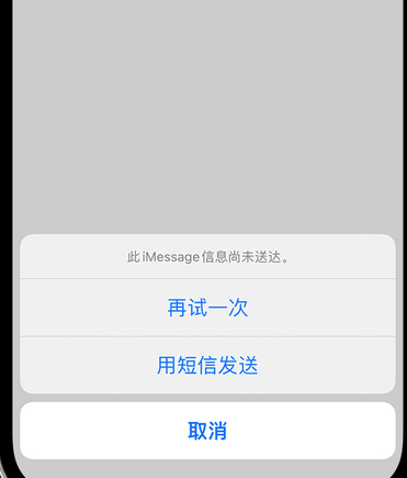 东湖apple维修iPhone上无法正常发送iMessage信息