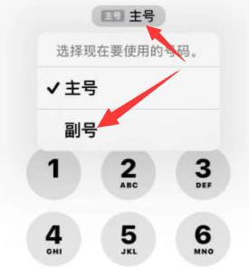 东湖苹果14维修店分享iPhone 14 Pro Max使用副卡打电话的方法 