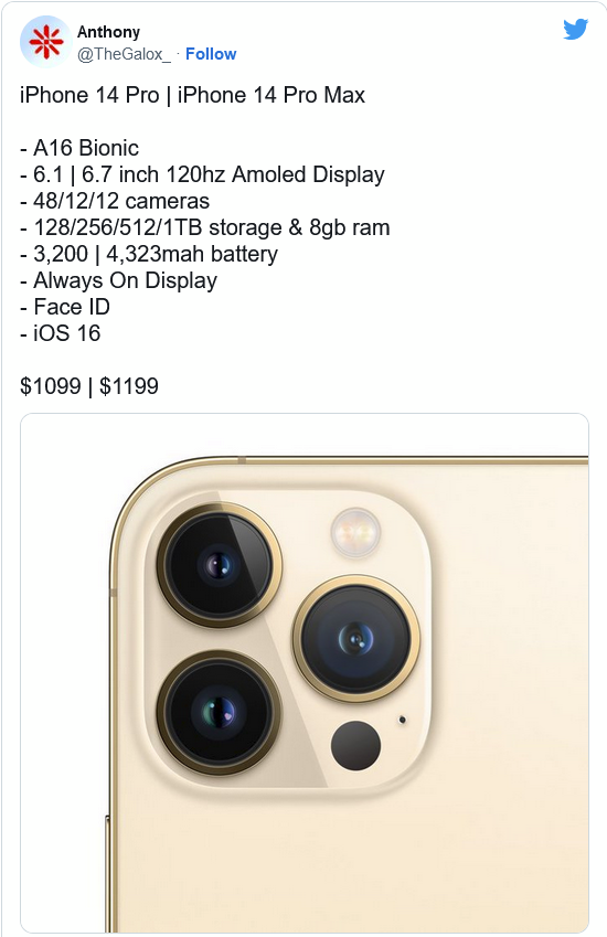 东湖苹果14维修分享iPhone 14全系涨价 