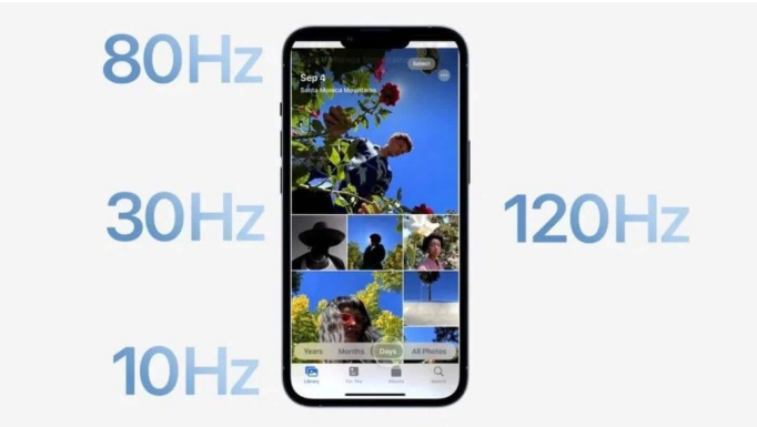东湖苹果14维修分享iPhone 14有高刷吗 