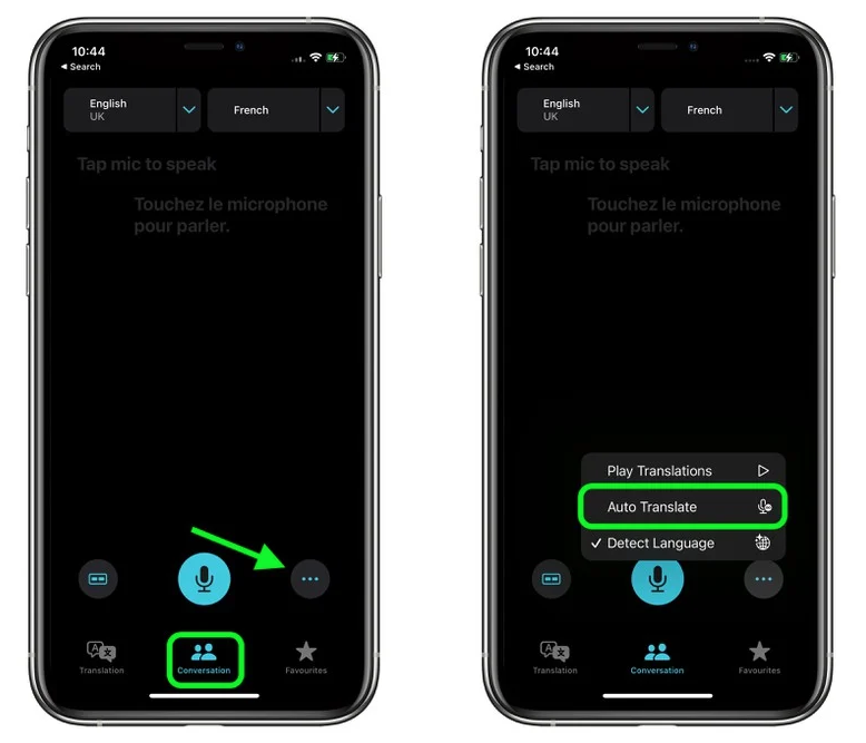 东湖苹果手机维修分享iOS 15 “翻译” App 新改进 