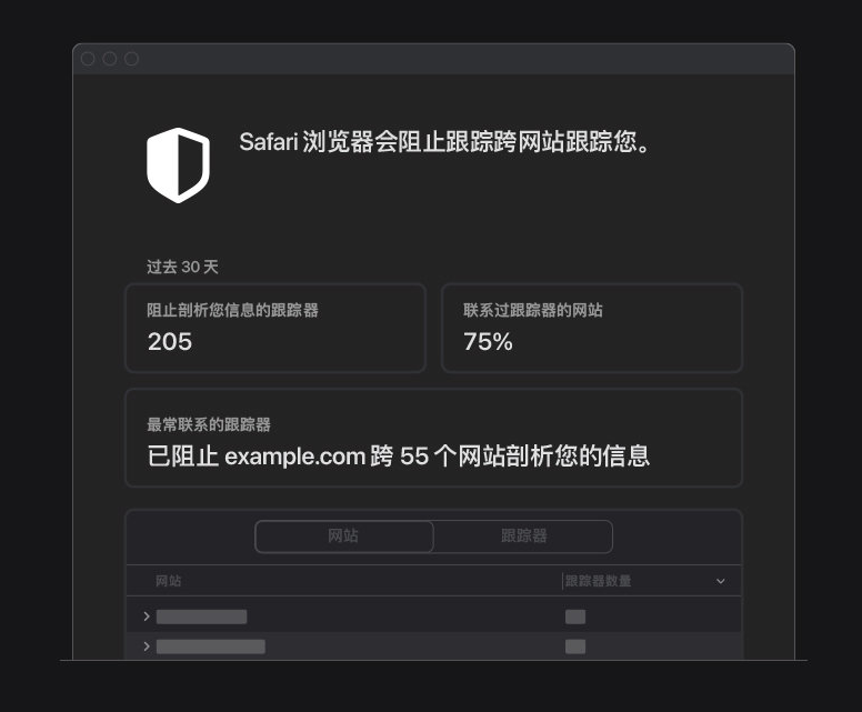 东湖苹果手机维修分享如何在 Safari 浏览器中查看和打开隐私报告 